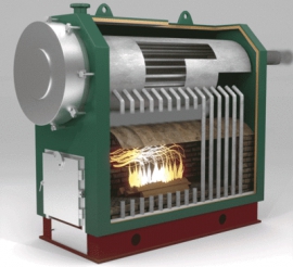 manually fed boiler