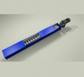 screw conveyors for chipped wood
